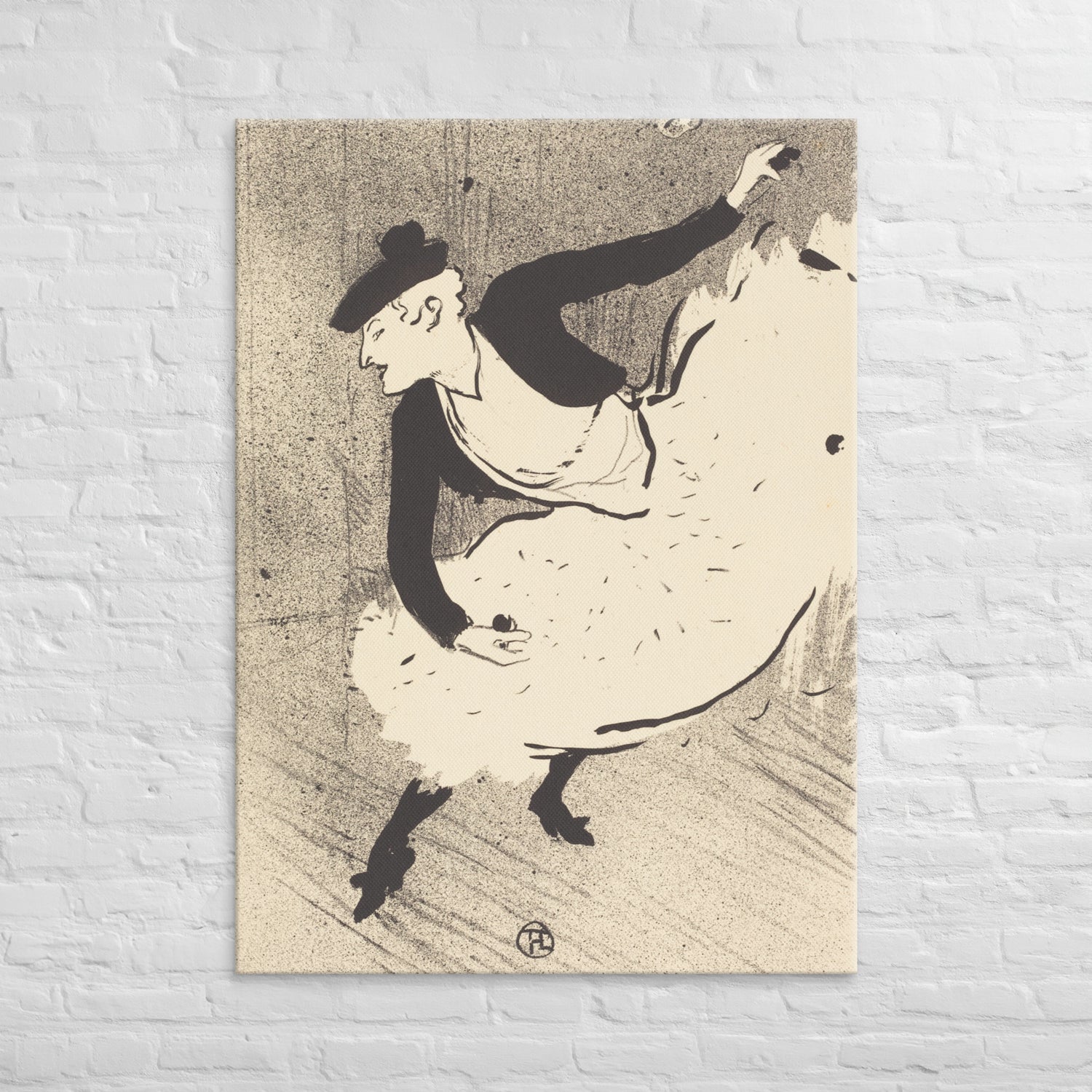 Henri de Toulouse Lautrec, Edmee Lescot, 1893, Canvas