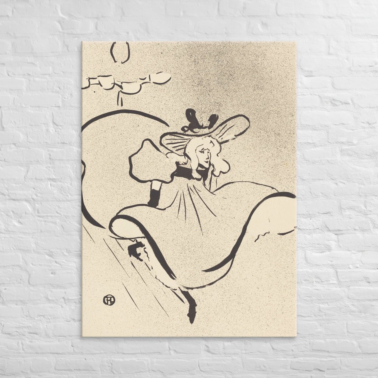 Henri de Toulouse Lautrec, Jane Avril, 1893, Canvas