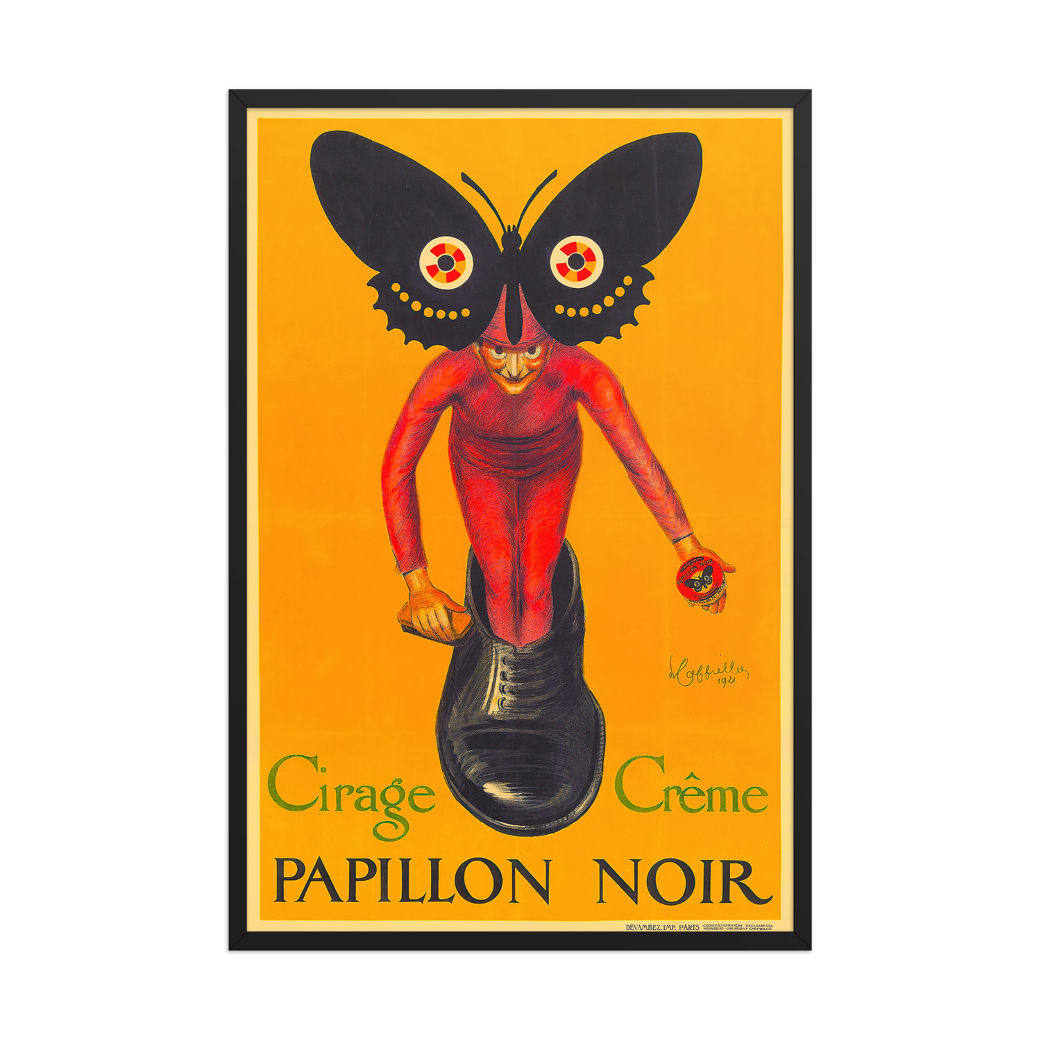 Leonetto Cappiello, Papillon Noir, 1921
