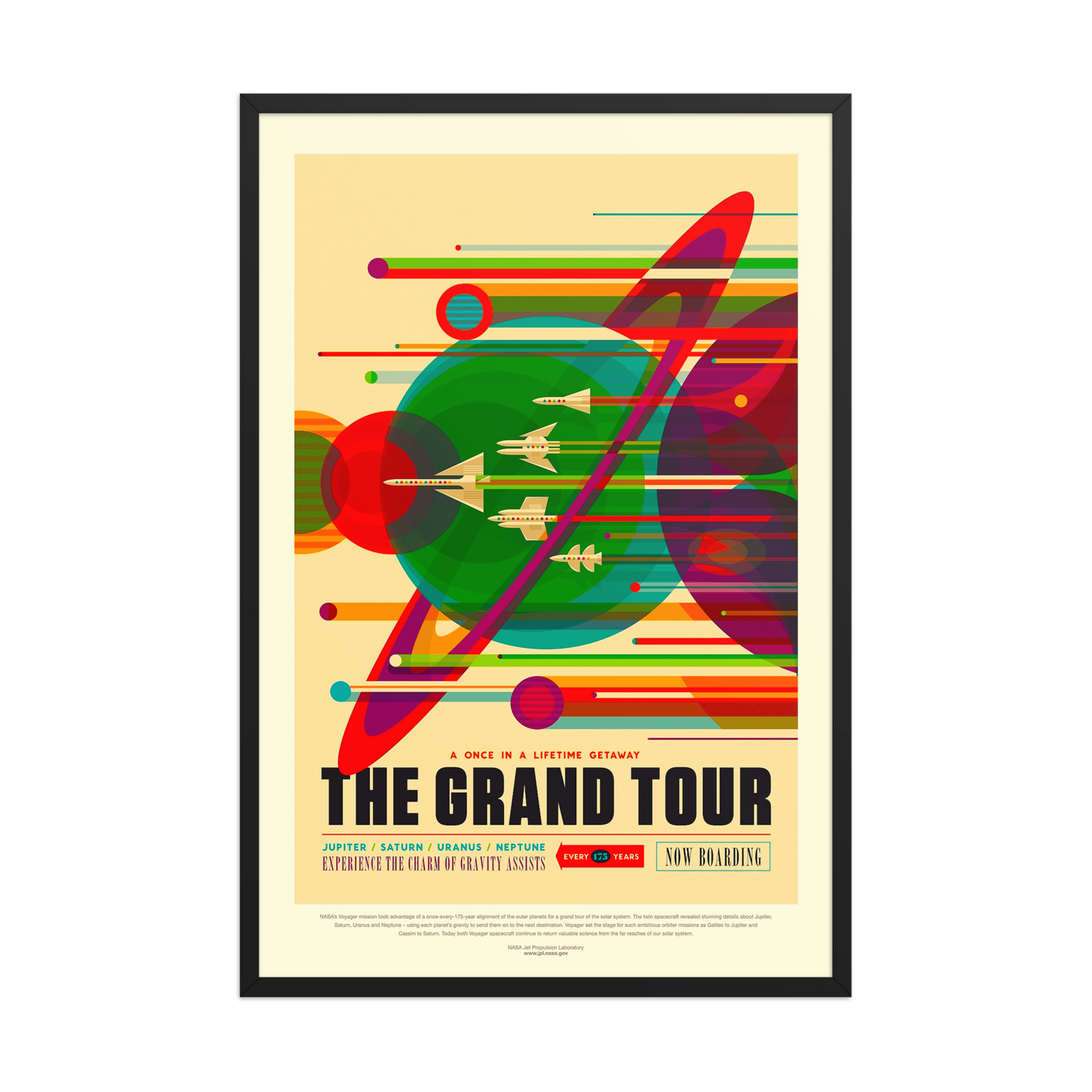 NASA, The Grand Tour, 2017