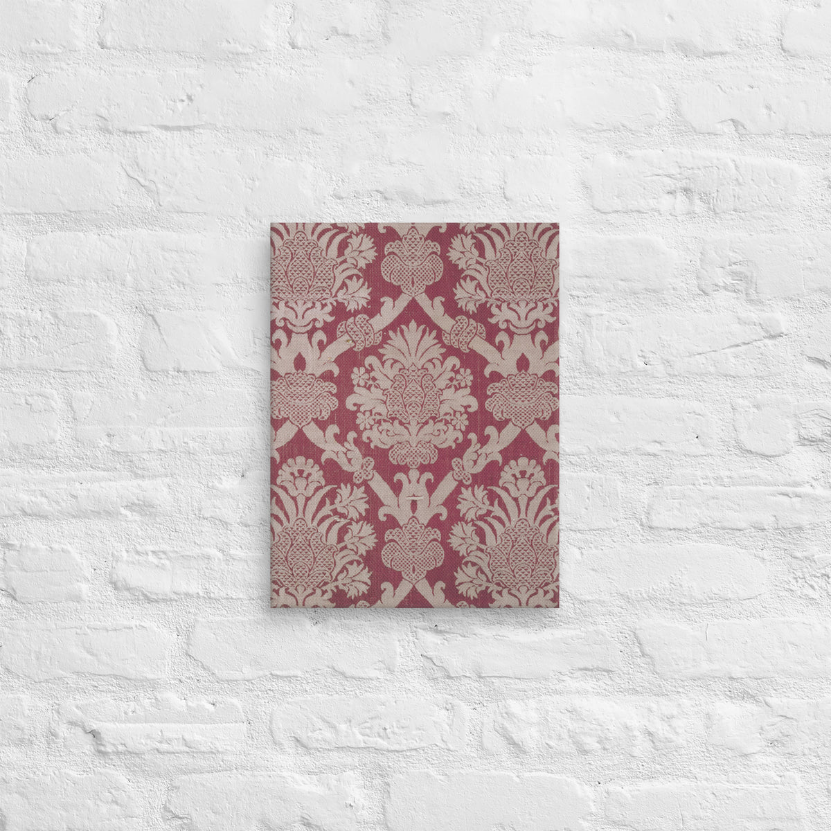 Italy, Panel Pattern (Red), C.15, Canvas