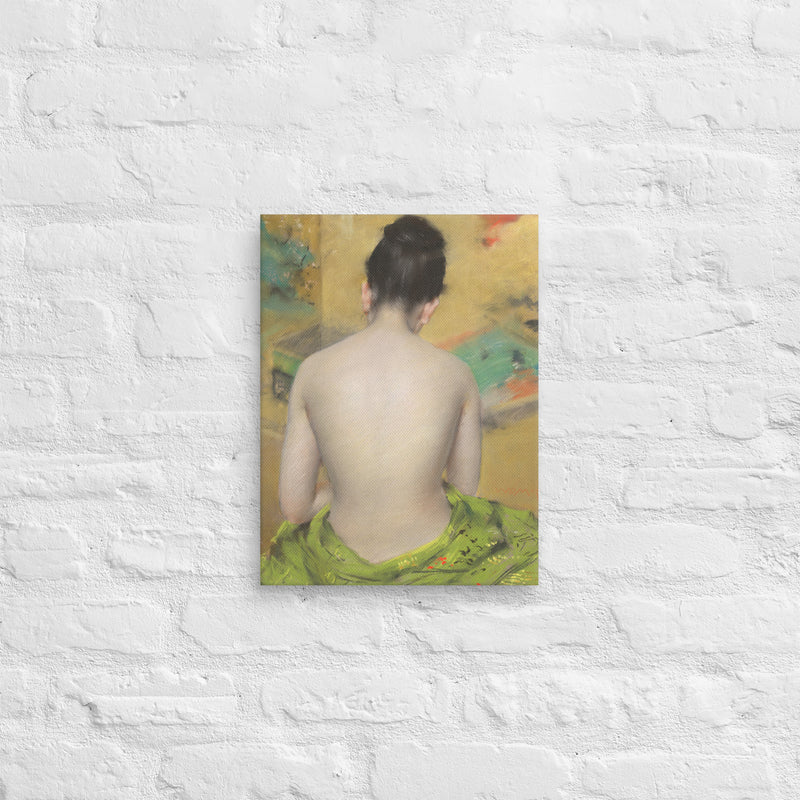 William Merritt Chase, Study of Flesh Color and Gold, 1888, Canvas