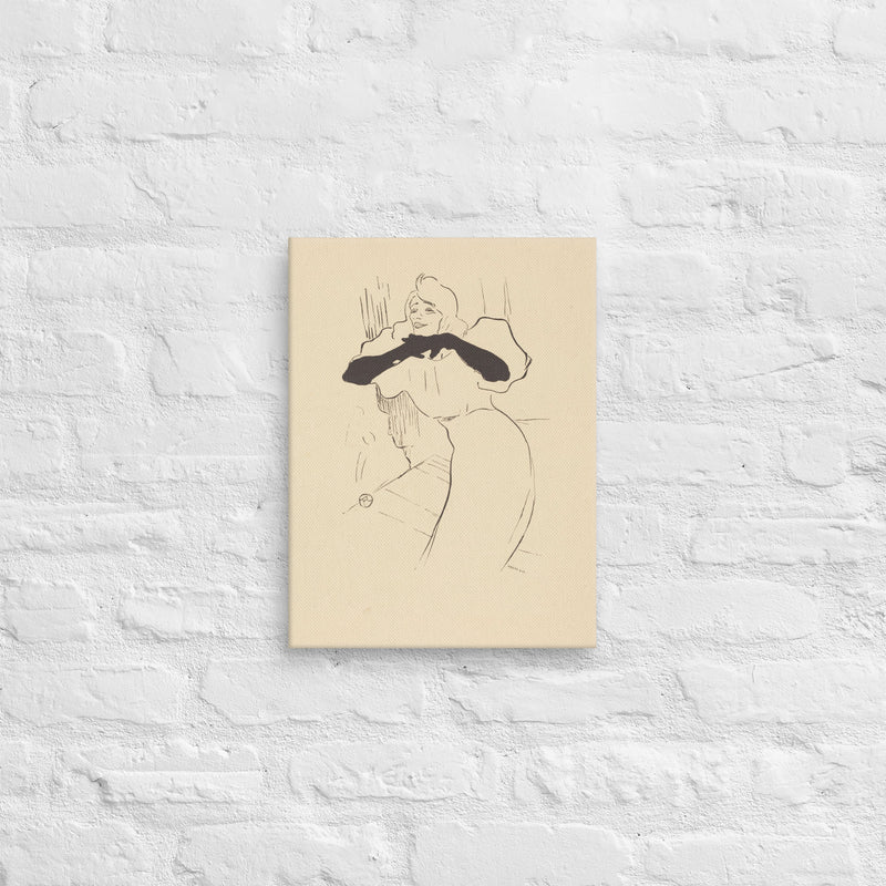 Yvette Guilbert, Linger a Little Longer, 1952, Canvas