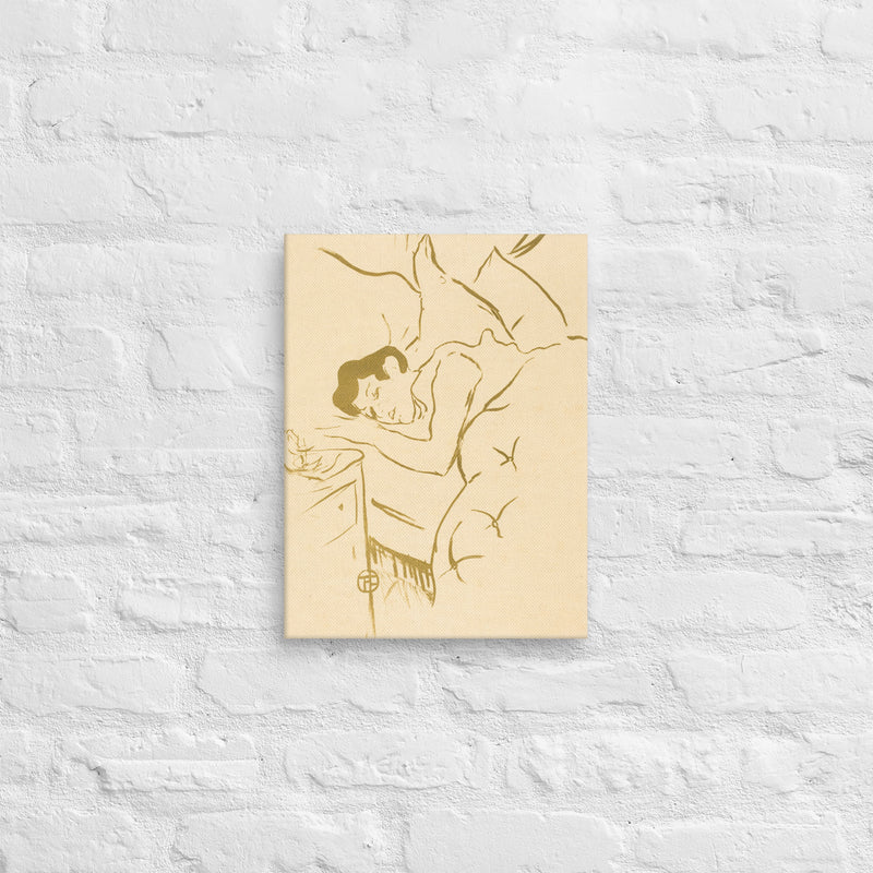 Henri de Toulouse Lautrec, Ta Bouche 1893, Canvas