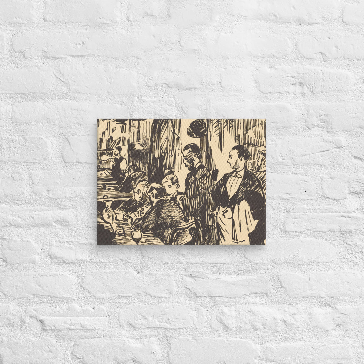 Edouard Manet, At the Cafe, 1869, Canvas
