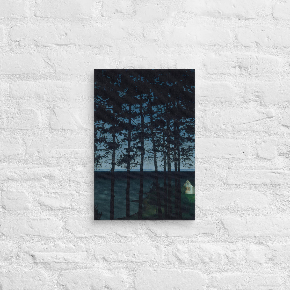 Harald Sohlberg, Fishermans Cottage, 1906, Canvas