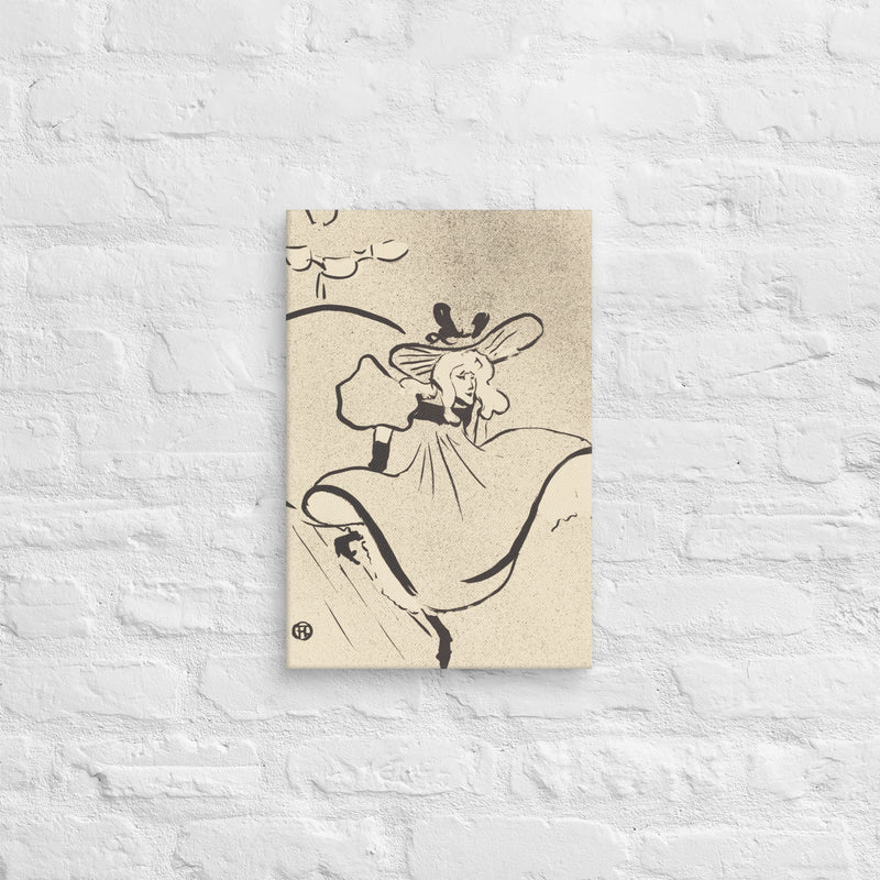 Henri de Toulouse Lautrec, Jane Avril, 1893, Canvas