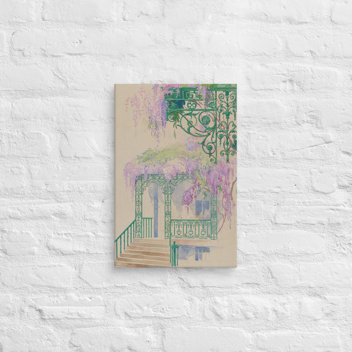 Gilbert Sackermanm, Cast Iron Porch Railing, 1936, Canvas