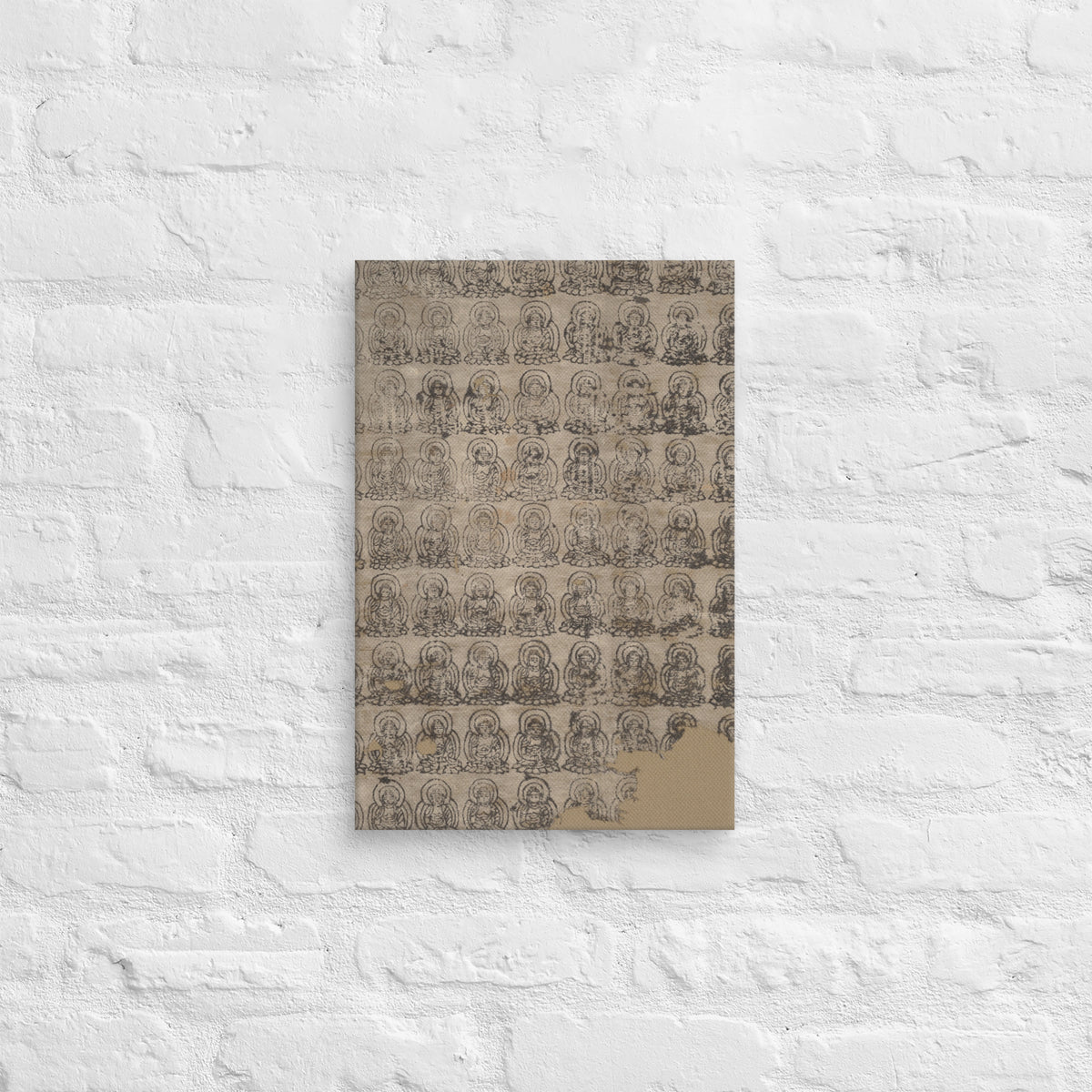 Amida Buddha, 1980, Canvas