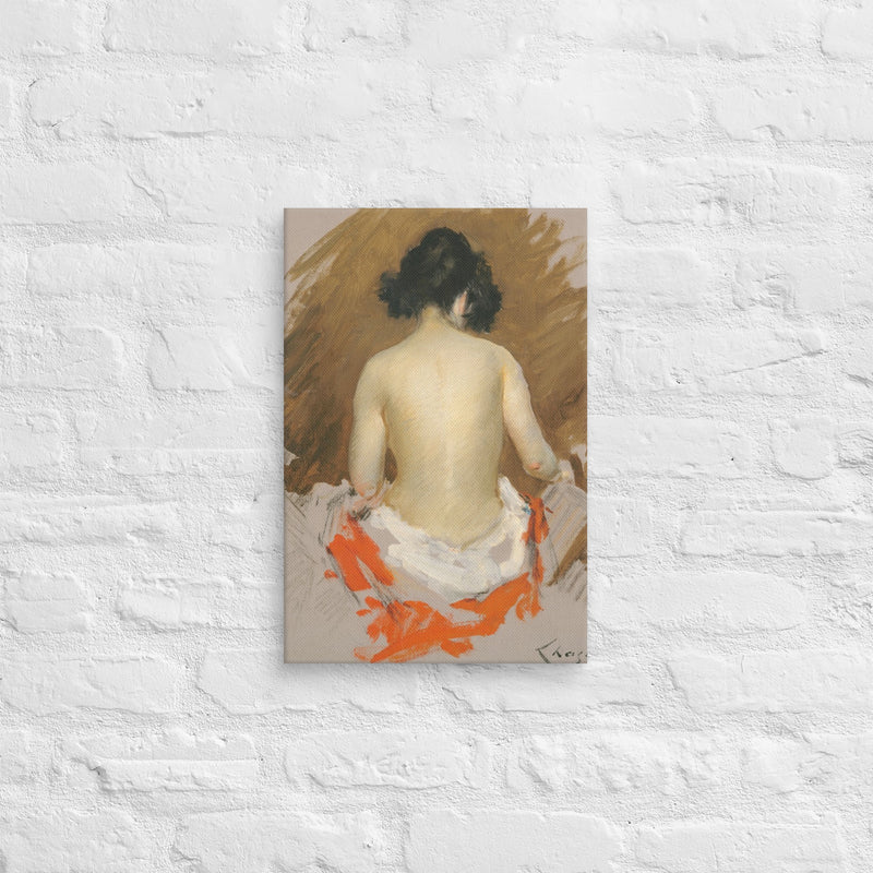 William Merritt Chase, Nude, 1901, Canvas