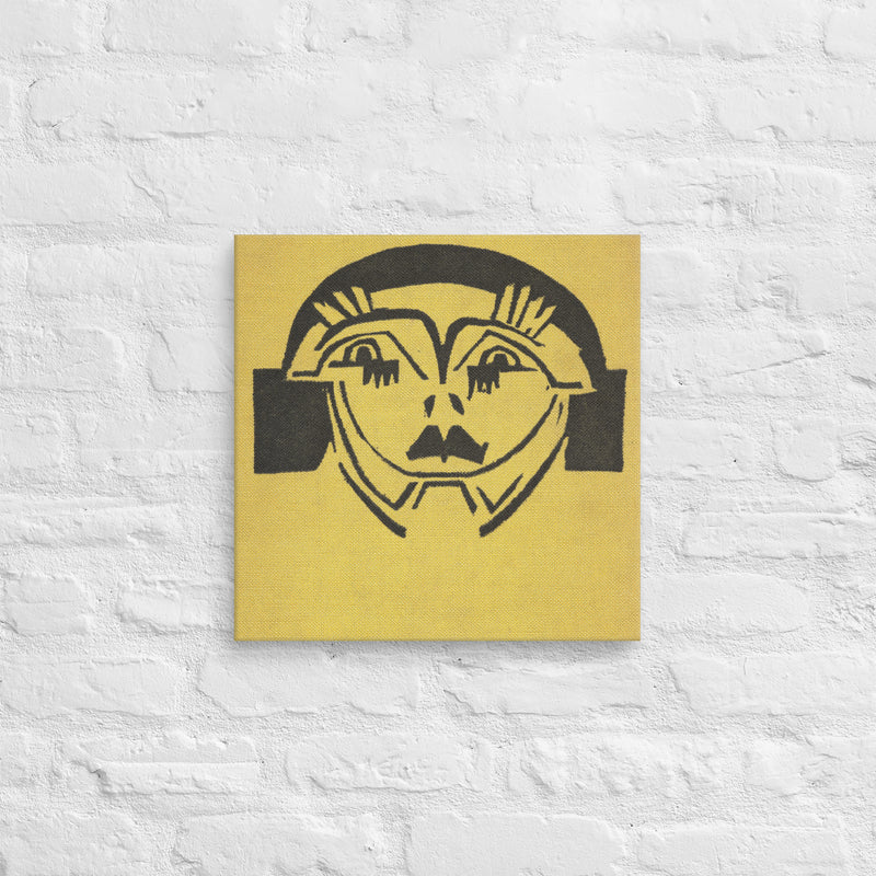 Ernst Ludwig Kirchner, Back cover from Kirchner Zeichnungen, 1925, Canvas