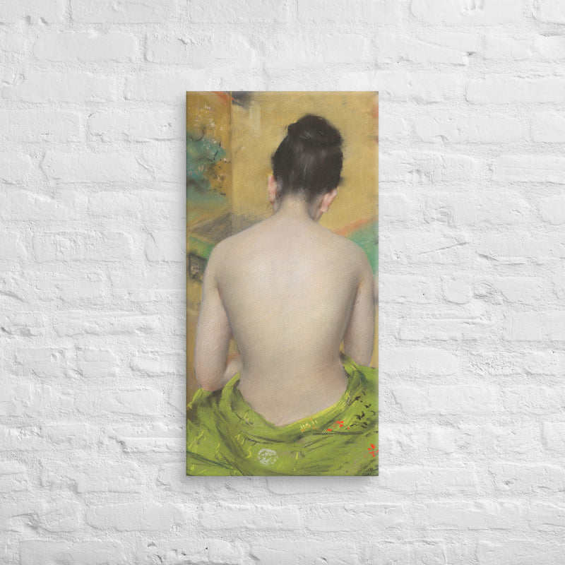 William Merritt Chase, Study of Flesh Color and Gold, 1888, Canvas