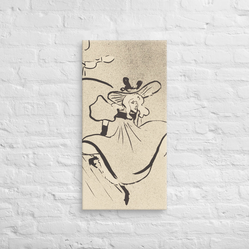 Henri de Toulouse Lautrec, Jane Avril, 1893, Canvas