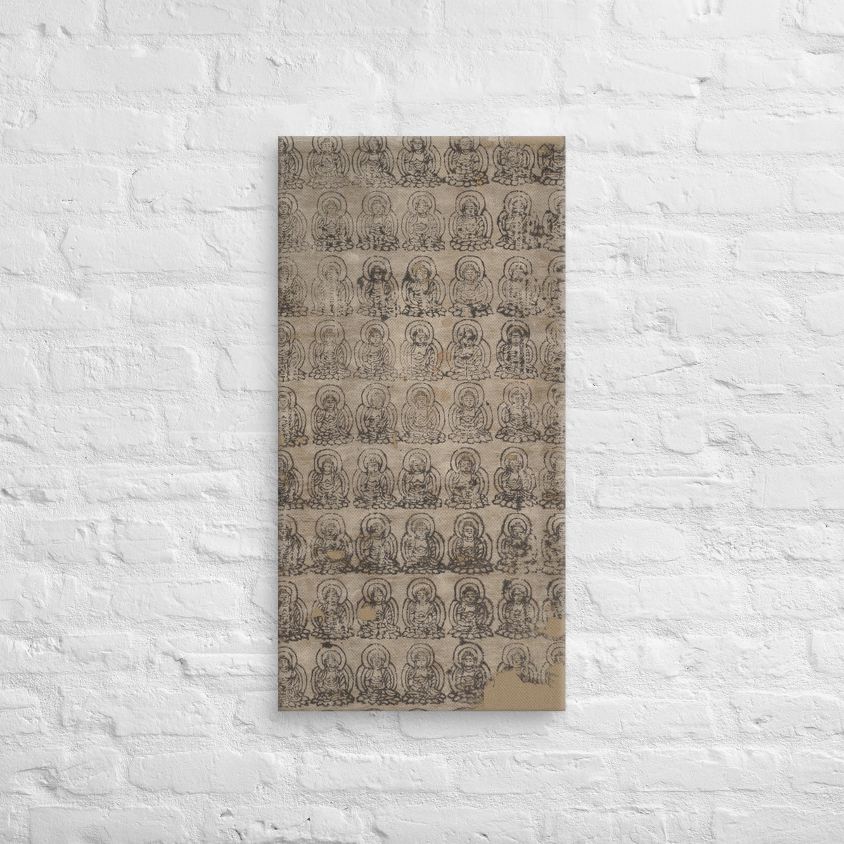 Amida Buddha, 1980, Canvas
