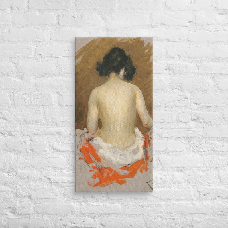 William Merritt Chase, Nude, 1901, Canvas