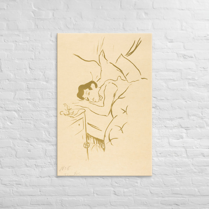 Henri de Toulouse Lautrec, Ta Bouche 1893, Canvas