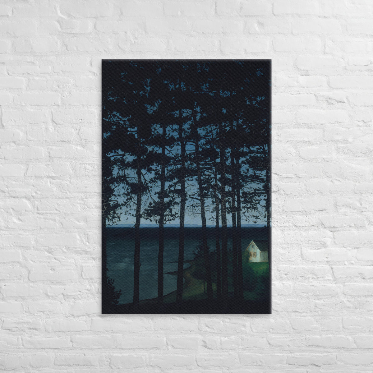 Harald Sohlberg, Fishermans Cottage, 1906, Canvas
