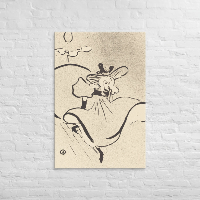 Henri de Toulouse Lautrec, Jane Avril, 1893, Canvas