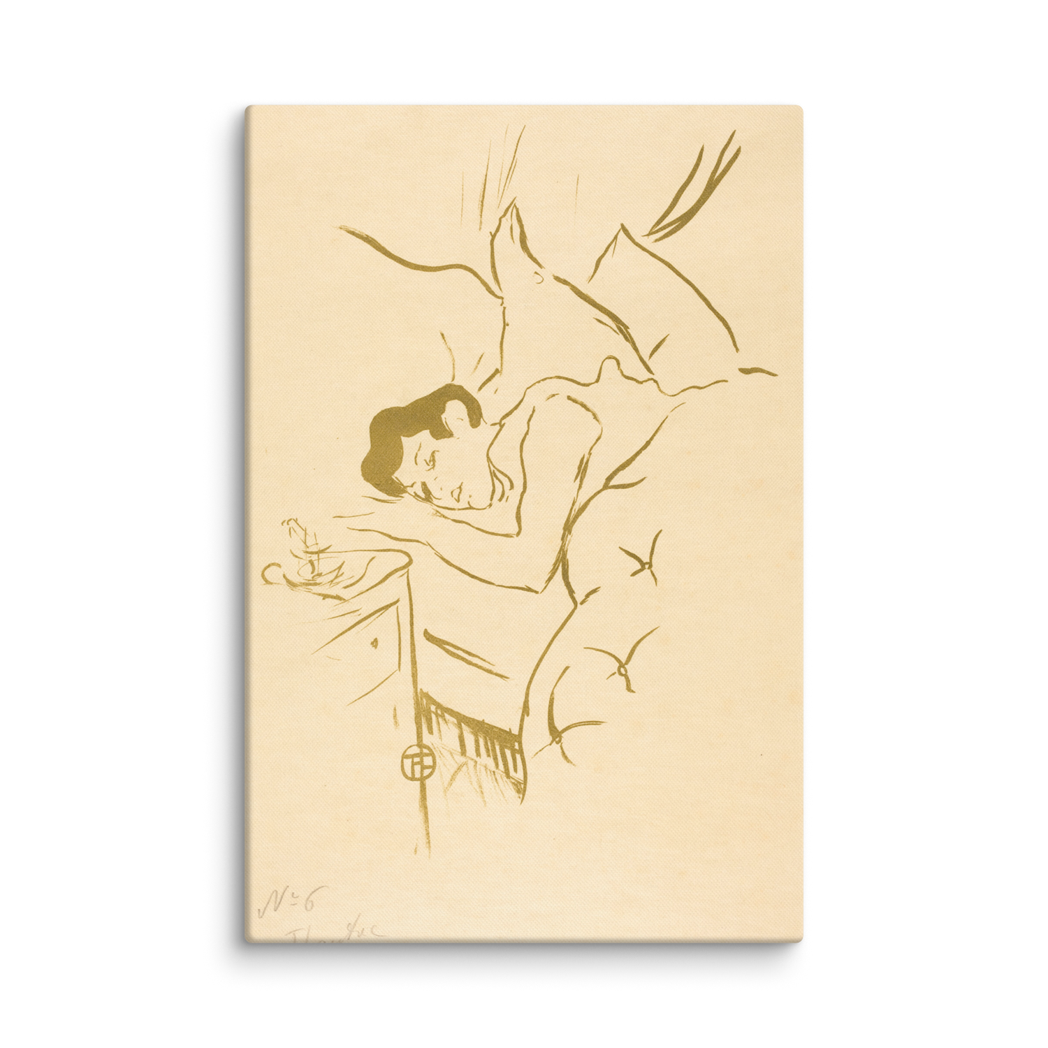 Henri de Toulouse Lautrec, Ta Bouche 1893, Canvas