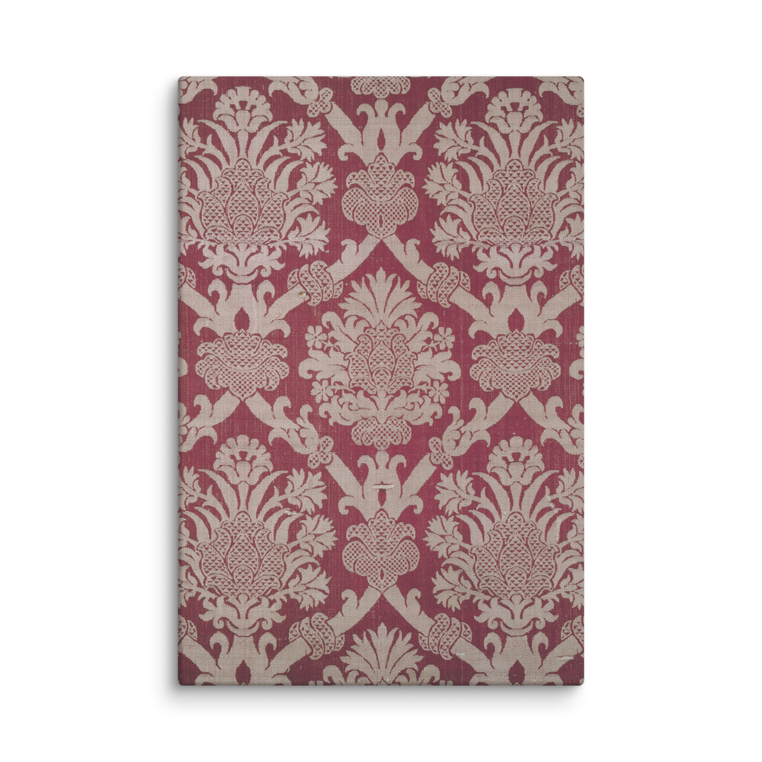 Italy, Panel Pattern (Red), C.15, Canvas