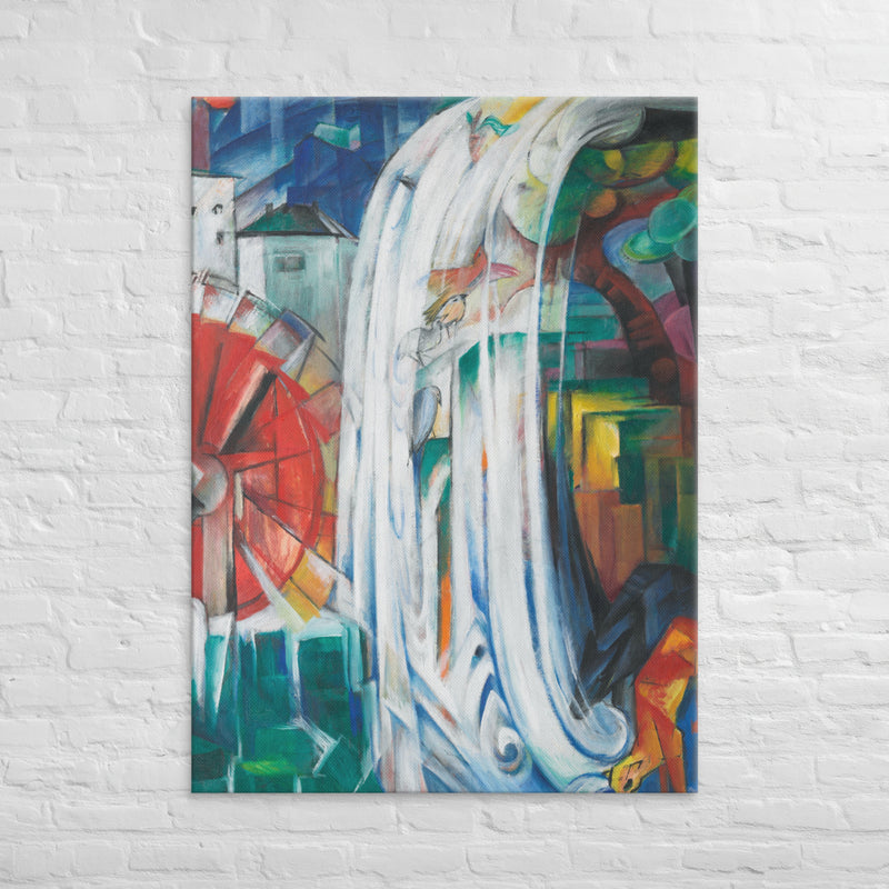 Franz Marc, The Bewitched Mill, 1913, Canvas