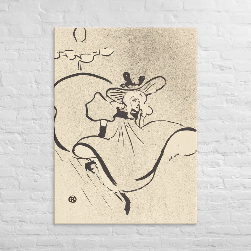 Henri de Toulouse Lautrec, Jane Avril, 1893, Canvas