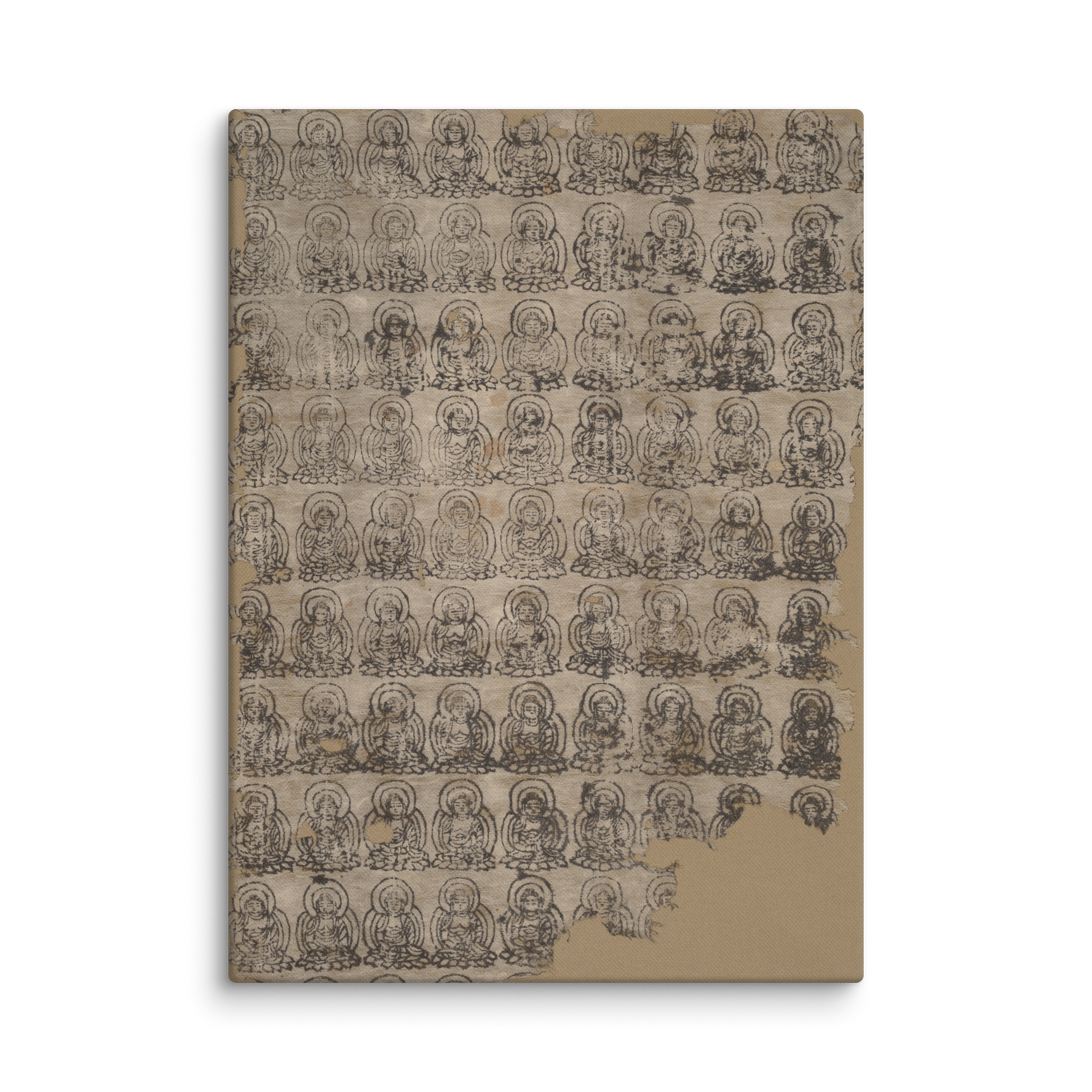 Amida Buddha, 1980, Canvas