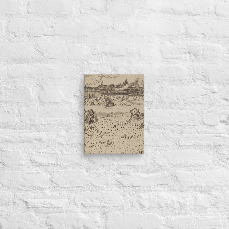 Van Gogh, The Harvest, 1985, Canvas