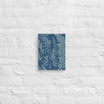 Anna Atkins, Ferns, Specimen of Cyanotype, 1840, Canvas