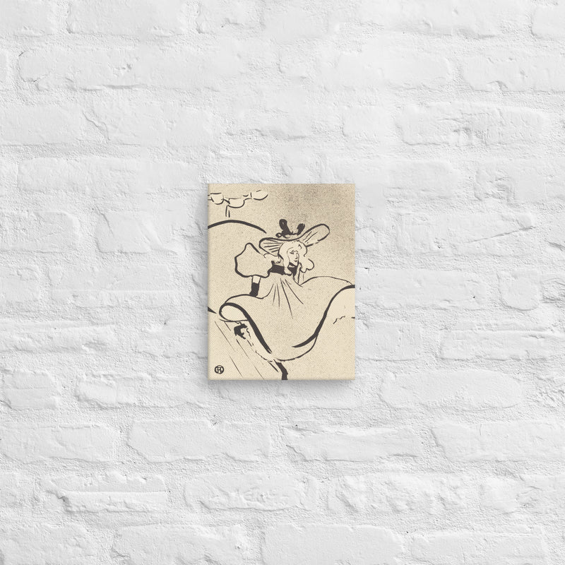 Henri de Toulouse Lautrec, Jane Avril, 1893, Canvas