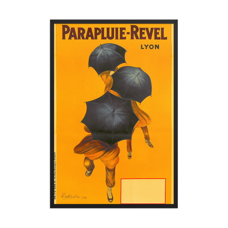 Leonetto Cappiello, Parapluie Revel, 1929