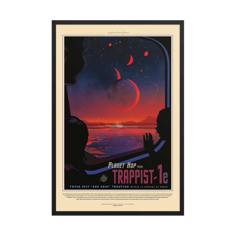NASA, Trappist 1E, 2017