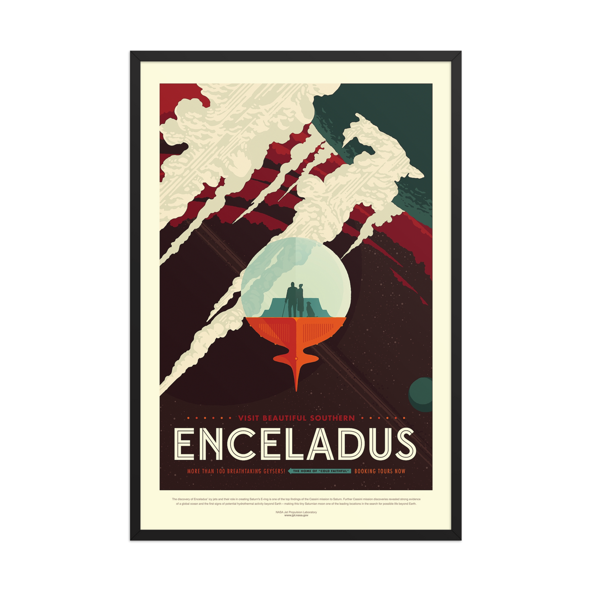 NASA, Enceladus, 2017