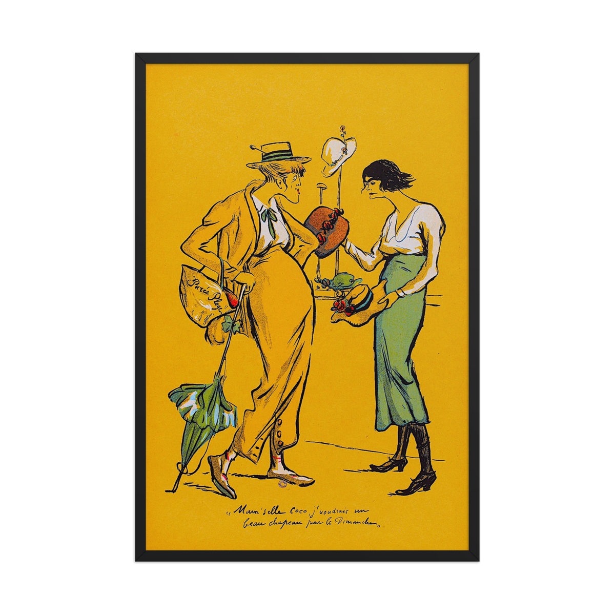 Georges Goursat, Mam'selle Coco, 1919