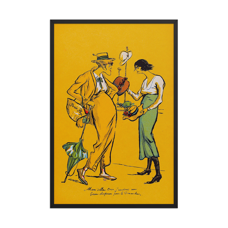 Georges Goursat, Mam'selle Coco, 1919