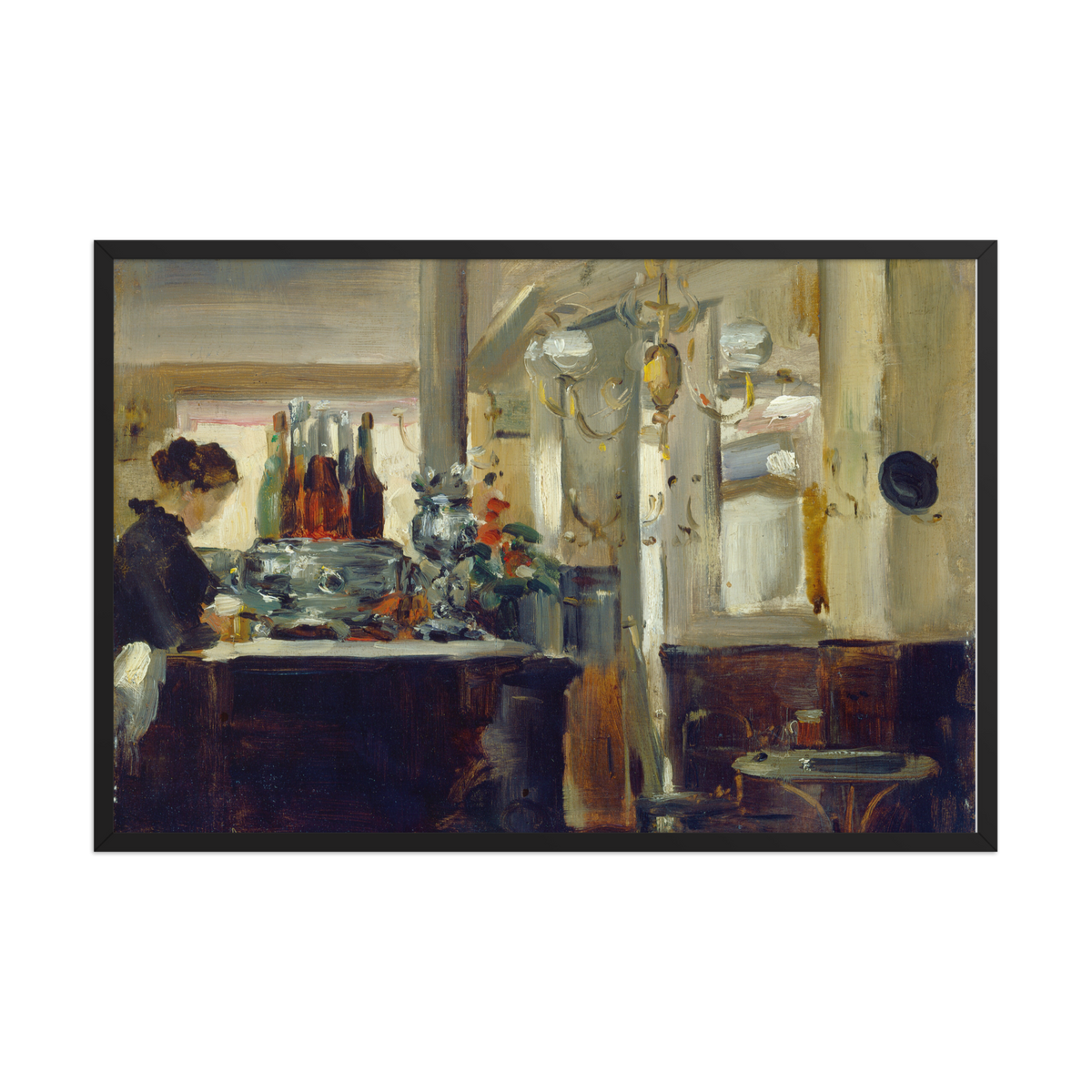 Style of Edouard Manet, Bon Bock Cafe, 1881, Framed